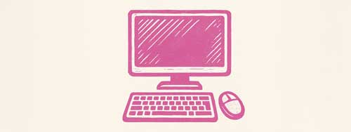 Monitor Linolschnitt